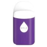 MYLE MICRO 1000 PUFFS DISPOSABLE VAPE ABU DHABI UAE BLUE RAZZ