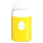 MYLE MICRO 1000 PUFFS DISPOSABLE VAPE ABU DHABI UAE FROZEN BANANA