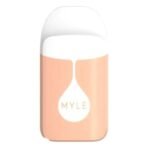 MYLE MICRO 1000 PUFFS DISPOSABLE VAPE ABU DHABI UAE GEORGIA PEACH
