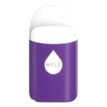 MYLE MICRO 1000 PUFFS DISPOSABLE VAPE ABU DHABI UAE GRAPE