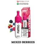 FUMMO TARGET 3000 PUFFS MIXED BERRIES DISPOSABLE VAPE DUBAI UAE