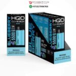 HQD CUVIE BOX 5500 PUFFS BLUEBERRY DISPOSABLE VAPE DUBAI UAE