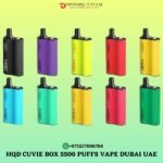 HQD CUVIE BOX 5500 PUFFS DISPOSABLE VAPE DUBAI UAE