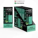 HQD CUVIE BOX 5500 PUFFS ICE MINT DISPOSABLE VAPE DUBAI UAE