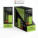 HQD CUVIE BOX 5500 PUFFS KIWI STRAWBERRY ICE DISPOSABLE VAPE DUBAI UAE