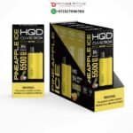 HQD CUVIE BOX 5500 PUFFS PINEAPPLE ICE DISPOSABLE VAPE DUBAI UAE