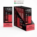 HQD CUVIE BOX 5500 PUFFS STRAWBERRY WATERMELON DISPOSABLE VAPE DUBAI UAE