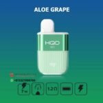 HQD HOT 5000 PUFFS ALOE GRAPE DISPOSABLE VAPE DUBAI UAE