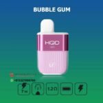 HQD HOT 5000 PUFFS BUBBLE GUM DISPOSABLE VAPE DUBAI UAE