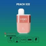 HQD HOT 5000 PUFFS PEACH ICE DISPOSABLE VAPE DUBAI UAE