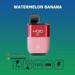 HQD HOT 5000 PUFFS WATERMELON BANANA DISPOSABLE VAPE DUBAI UAE