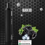 HQD MAXX 2500 PUFFS BLACK ICE DISPOSABLE VAPE DUBAI UAE