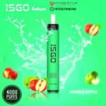 ISGO TOKYO 4000 PUFFS DOUBLE APPLE DISPOSABLE VAPE IN ABU DHABI