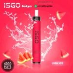 ISGO TOKYO 4000 PUFFS LUSH ICE DISPOSABLE VAPE IN ABU DHABI