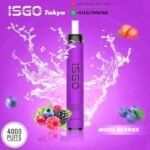 ISGO TOKYO 4000 PUFFS MIXED BERRIES DISPOSABLE VAPE IN ABU DHABI