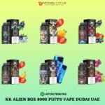 KK ALIEN BOX 8000 PUFFS DISPOSABLE VAPE DUBAI UAE