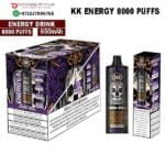 KK ENERGY 8000 PUFFS ENERGY DRINK DISPOSABLE VAPE DUBAI UAE