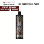 KK ENERGY 8000 PUFFS FRUIT FUSSION DISPOSABLE VAPE DUBAI UAE