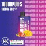 KK ENERGY BOX 10000 PUFFS STRAWBERRY MANGO DISPOSABLE VAPE IN DUBAI UAE