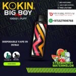 KOKIN BIG BOY 10000 PUFFS STRAWBERRY WATERMELON DISPOSABLE VAPE DUBAI UAE