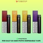 POD SALT GO 2500 PUFFS DISPOSABLE VAPE DUBAI UAE