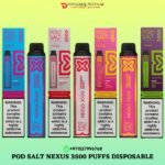 POD SALT NEXUS 3500 PUFFS DISPOSABLE VAPE DUBAI UAE