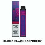 POD SALT NEXUS 3500 PUFFS DISPOSABLE VAPE DUBAI UAE BLUE & BLACK RASPBERRY
