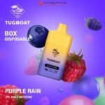 TUGBOAT BOX 6000 PUFFS DISPOSABLE VAPE IN DUBAI PURPLE RAIN