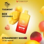 TUGBOAT BOX 6000 PUFFS DISPOSABLE VAPE IN DUBAI STRAWBERRY MANGO