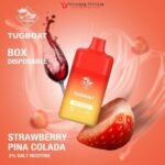 TUGBOAT BOX 6000 PUFFS DISPOSABLE VAPE IN DUBAI STRAWBERRY PINA COLADA