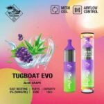 TUGBOAT EVO 4500 PUFFS BUY DISPOSABLE VAPE DUBAI ALOE GRAPE