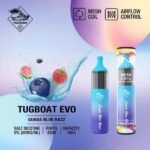 TUGBOAT EVO 4500 PUFFS BUY DISPOSABLE VAPE DUBAI GUAVA BLUE RAZZ