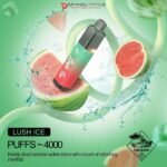 TUGBOAT MEGA FLOW 4000 PUFFS LUSH ICE DISPOSABLE VAPE UAE