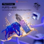 TUGBOAT MEGA FLOW 4000 PUFFS RED ENERGY DISPOSABLE VAPE UAE