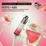 TUGBOAT MEGA FLOW 4000 PUFFS STRAWBERRY WATERMELON DISPOSABLE VAPE UAE