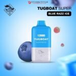 TUGBOAT SUPER 12000 PUFFS BLUE RAZZ ICE DISPOSABLE VAPE DUBAI IN UAE