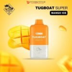 TUGBOAT SUPER 12000 PUFFS MANGO ICE DISPOSABLE VAPE DUBAI IN UAE