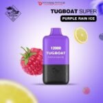 TUGBOAT SUPER 12000 PUFFS PURPLE RAINE ICE DISPOSABLE VAPE DUBAI IN UAE