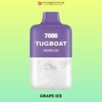 TUGBOAT SUPER 7000 PUFFS DISPOSABLE VAPE DUBAI IN UAE GRAPE ICE