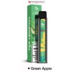 TUGBOAT XXL 2500 PUFFS DISPOSABLE VAPE DUBAI IN UAE GREEN APPLE