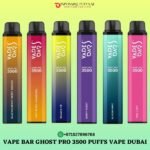 VAPE BAR GHOST PRO 3500 PUFFS DISPOSABLE VAPE DUBAI