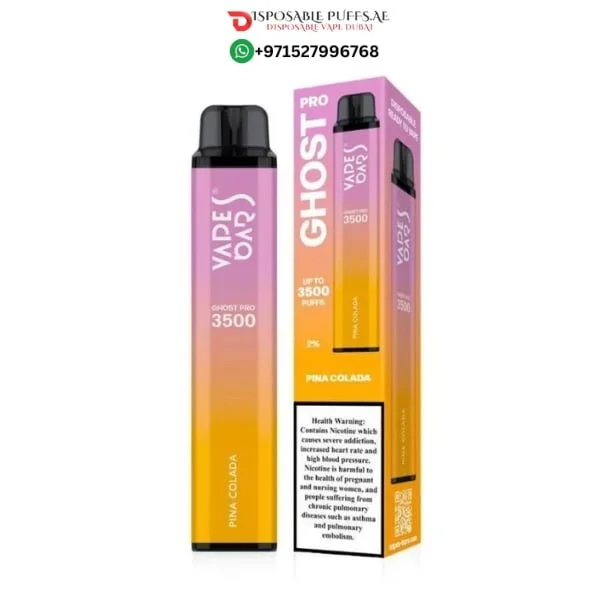 VAPE BAR GHOST PRO 3500 PUFFS PINA COLADA DISPOSABLE VAPE DUBAI