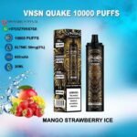 VNSN QUAKE 10000 PUFFS MANGO STRAWBERRY ICE DISPOSABLE VAPE DUBAI UAE