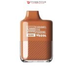 VOZOL ALIEN 5000 PUFFS DISPOSABLE VAPE DUBAI IN UAE CARAMEL EGG PUDDING