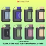 VOZOL GEAR 7000 PUFFS DISPOSABLE VAPE ABU DHABI