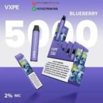 VXPE 5000 PUFFS BLUEBERRY DISPOSABLE VAPE DUBAI UAE