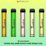 YUOTO XXL 2500 PUFFS DISPOSABLE VAPE DUBAI UAE