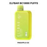 ELF BAR BC10000 PUFFS PINEAPPLE ICE BEST DISPOSABLE VAPE UAE