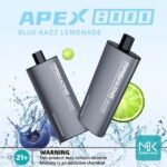 MASKKING APEX 8000 PUFFS BLUE RAZZ LEMONADE BEST DISPOSABLE VAPE UAE
