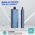 MASKKING APEX 8000 PUFFS GRAPE ICE BEST DISPOSABLE VAPE UAE